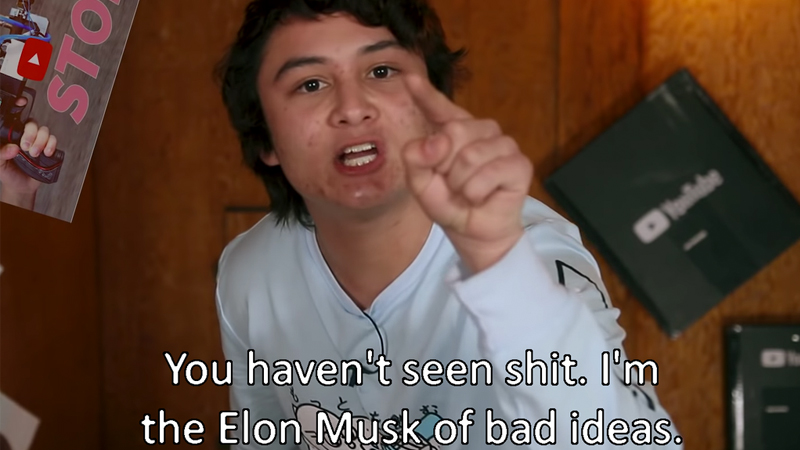 I'm the Elon Musk of Bad Ideas Meme Template
