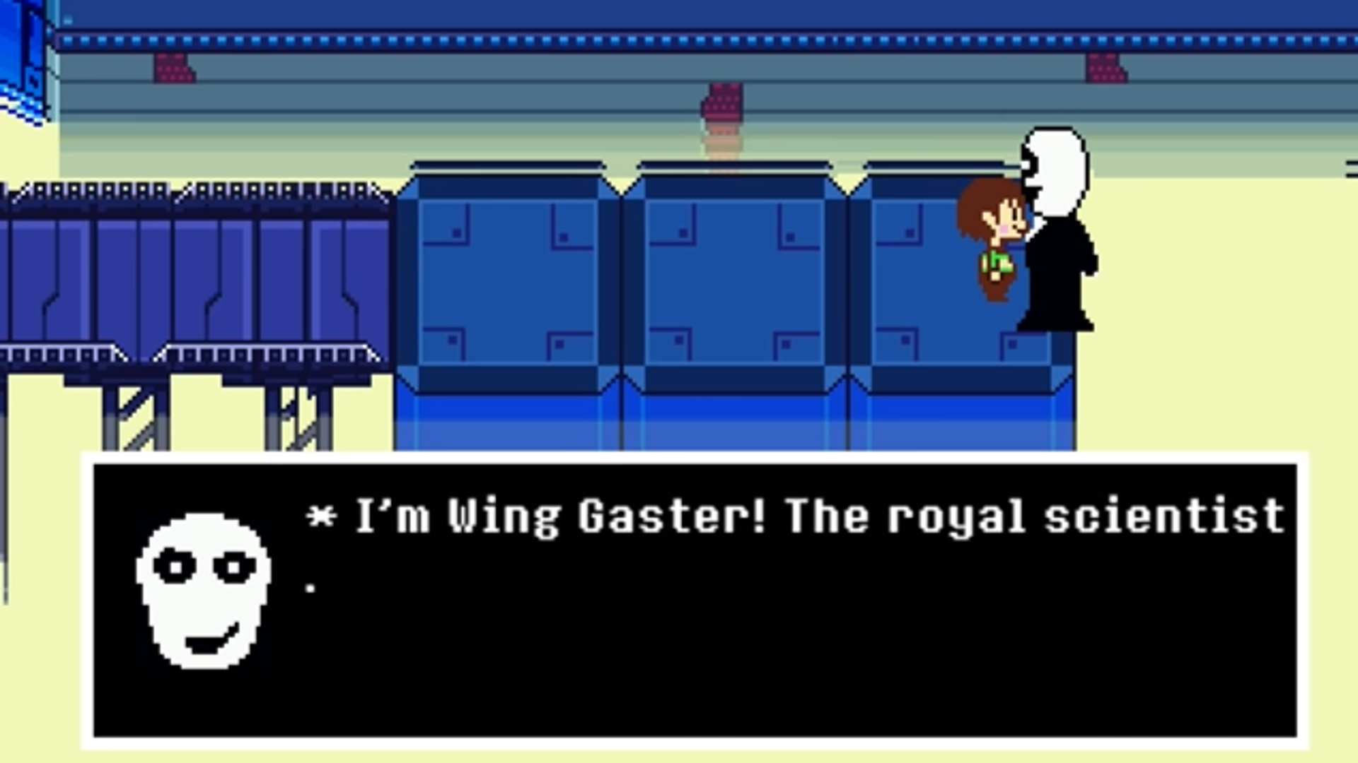 I'm Wing Gaster, the Royal Scientist Meme Template