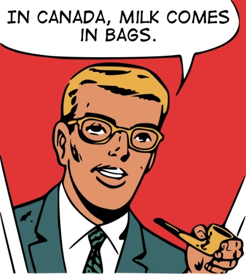 In Canada, Milk Comes in Bags