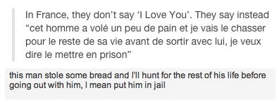 In France, They Don't Say "I Love You"