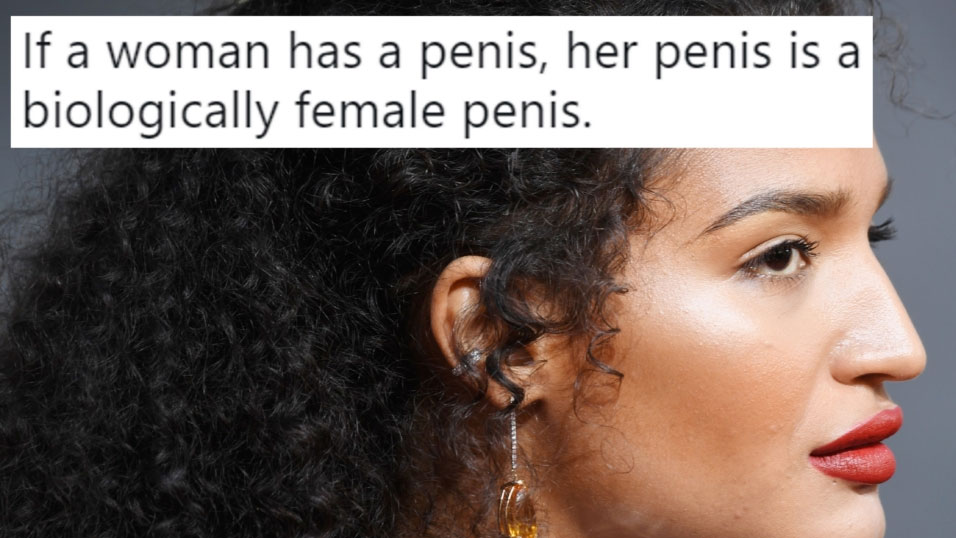 Indya Moore's "Biologically Female Penis" Tweet