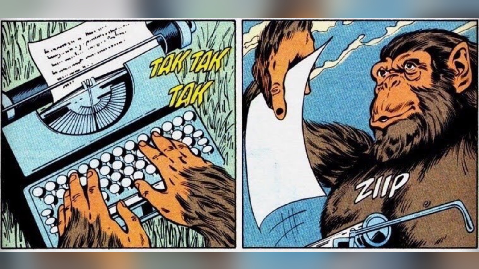 Infinite Monkey Theorem / Monkey Typing