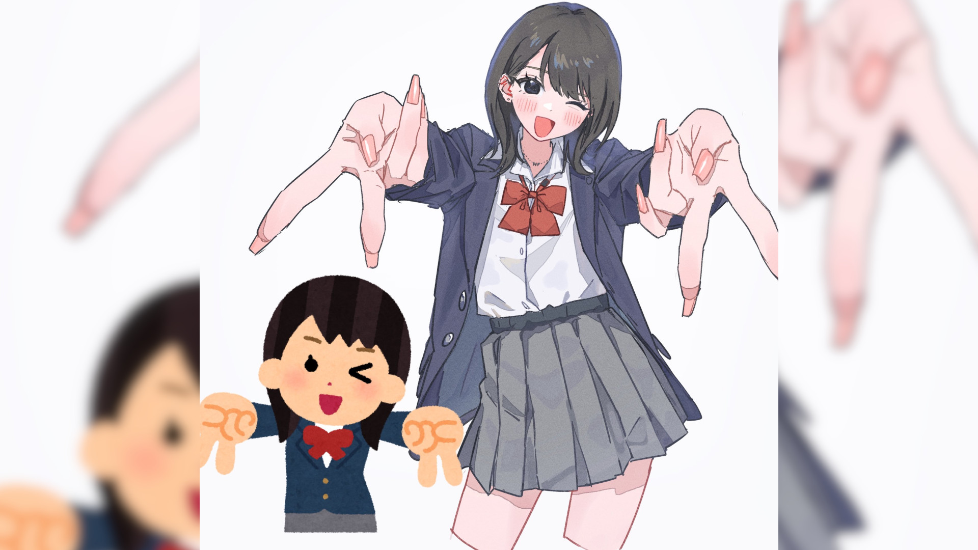 Irasutoya Challenge Meme Template