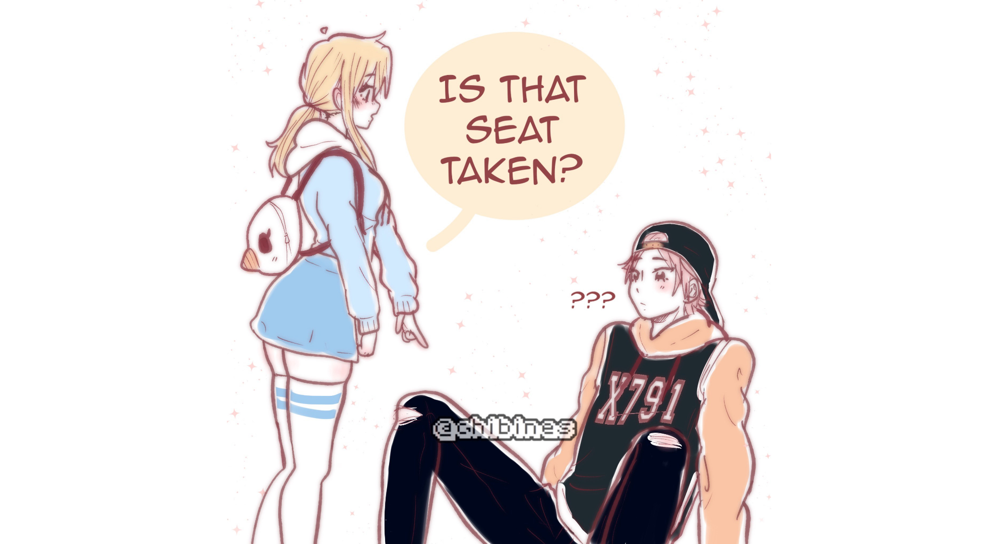 Is That Seat Taken? Meme Template