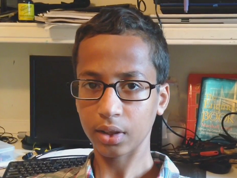 #IStandWithAhmed Meme Template