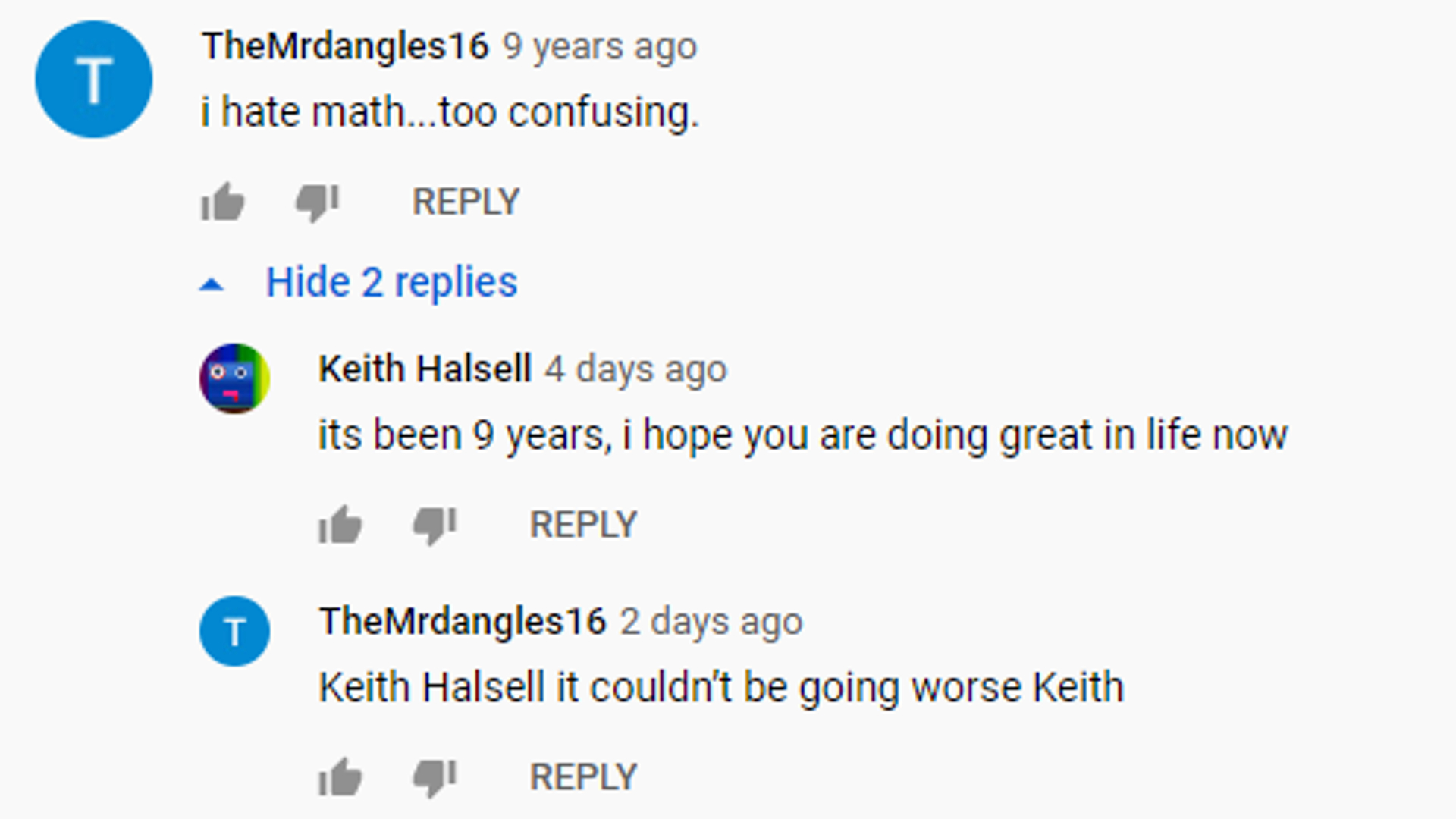 It Couldn't Be Going Worse, Keith Meme Template