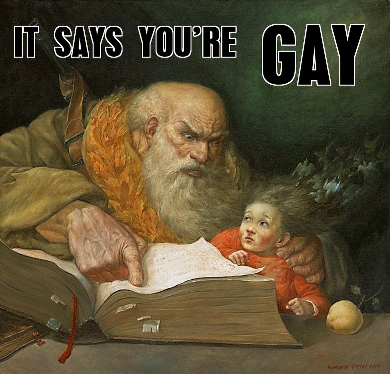 It Says You're Gay