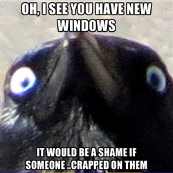 It Would Be a Shame If Something Happened to It