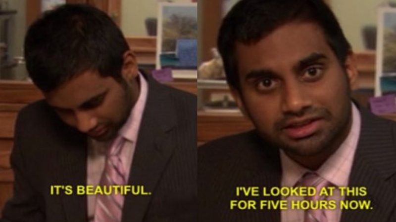 It's Beautiful I've Looked At This For Five Hours Now Meme Template