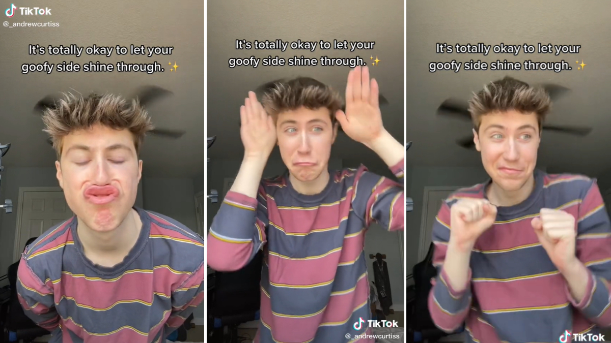 It's Totally Okay To Let Your Goofy Side Shine Through