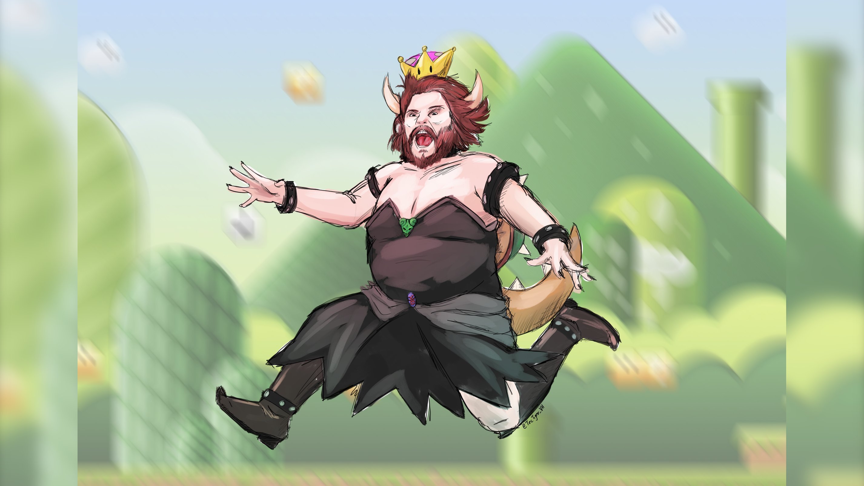 Jack Black Bowsette