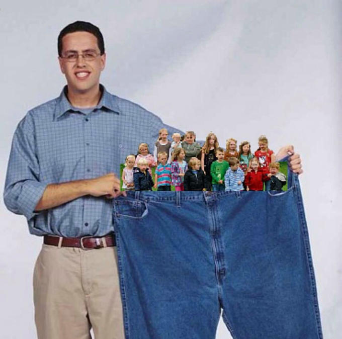 Jared Fogle Child Porn Investigation Meme Template