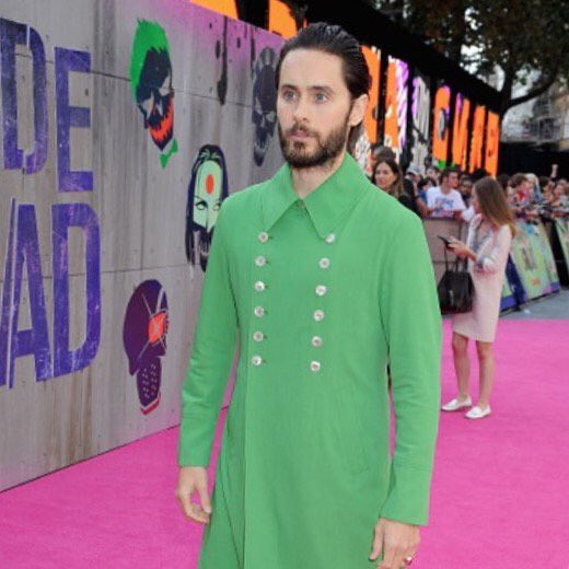 Jared Leto's Green Jacket Meme Template