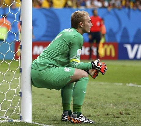 Jasper Cillessen Sits on Things Meme Template