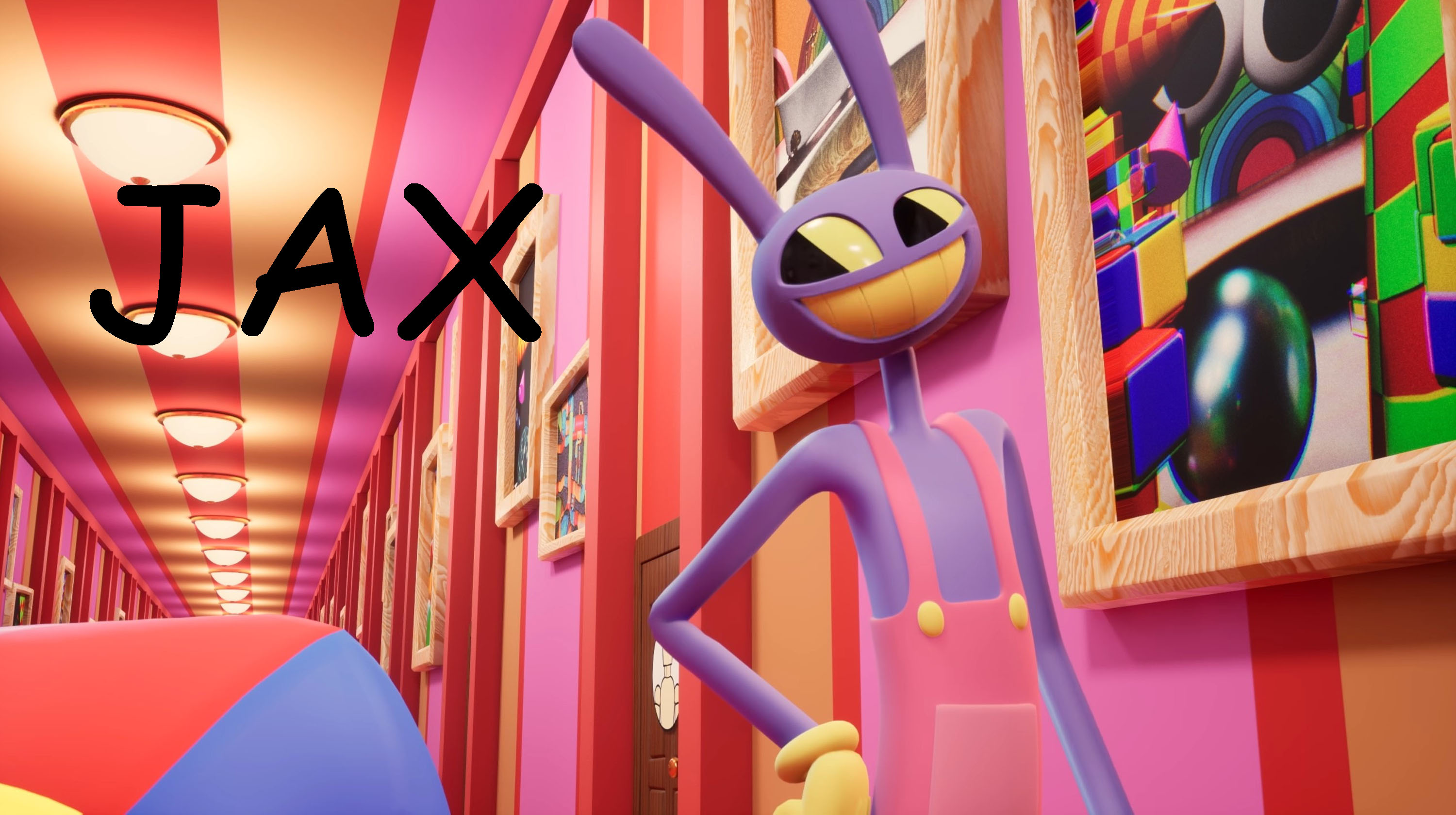 Jax (Amazing Digital Circus) Meme Template