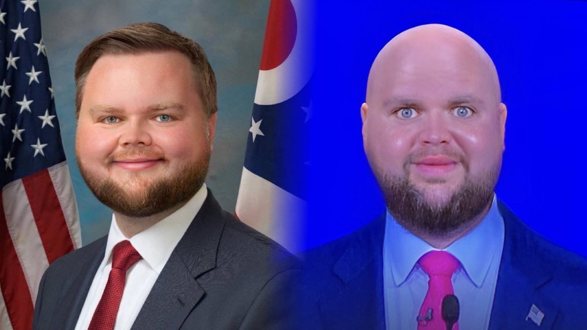 J.D. Vance Babyface Edits Meme Template