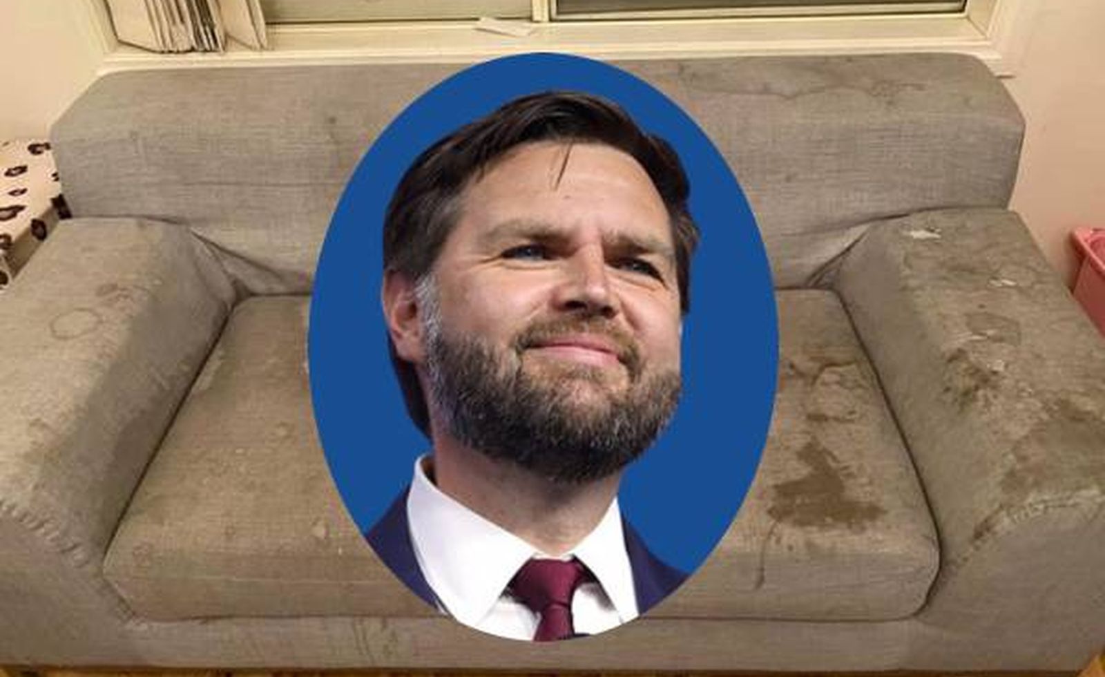 J.D. Vance Couch Cushion Story Hoax