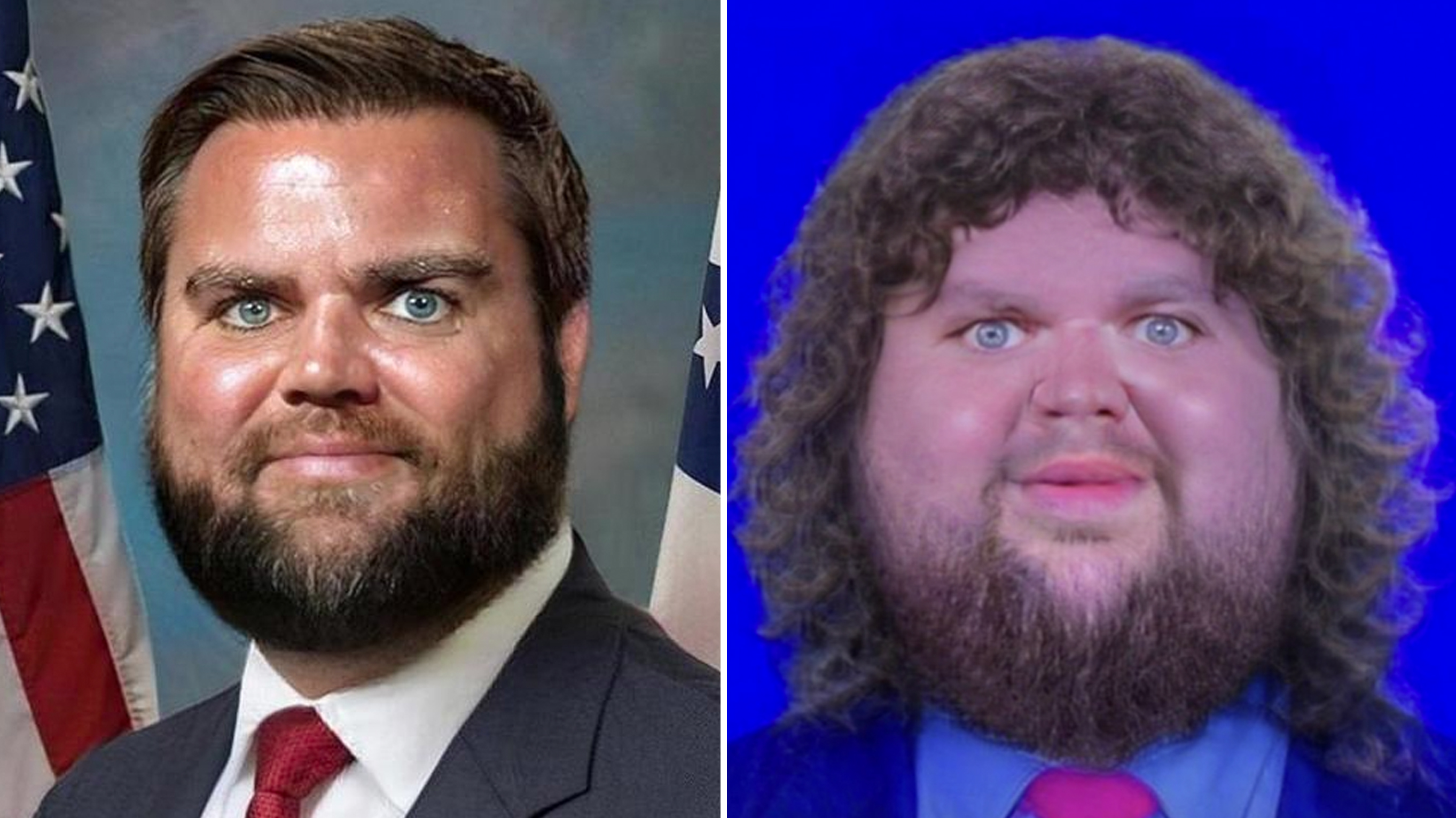 J.D. Vance Edited Face Photoshops