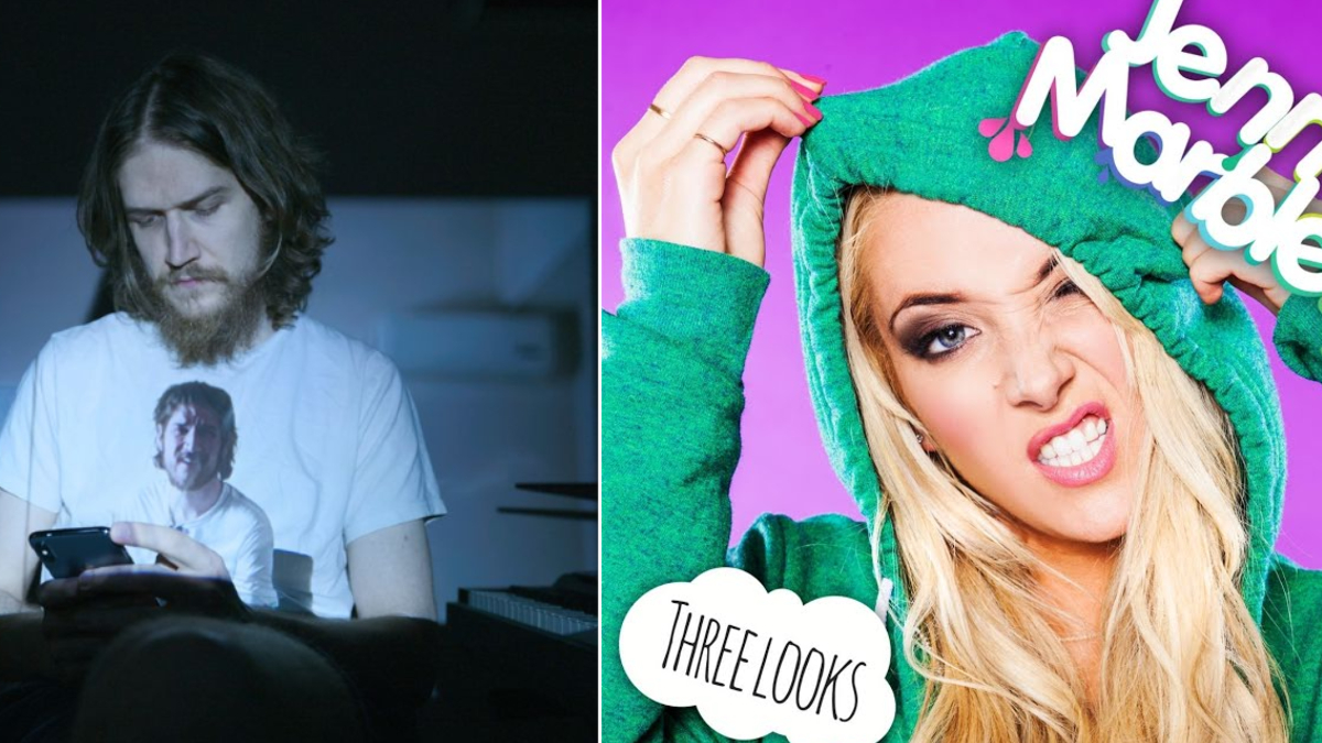 Jenna Marbles' "Three Looks"