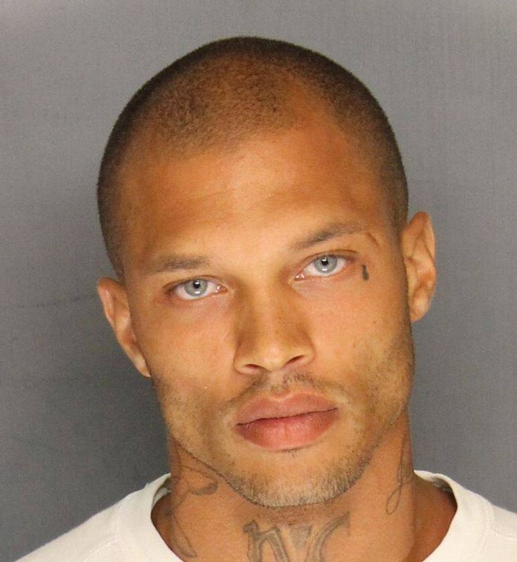 Jeremy Meeks' Mugshot Meme Template