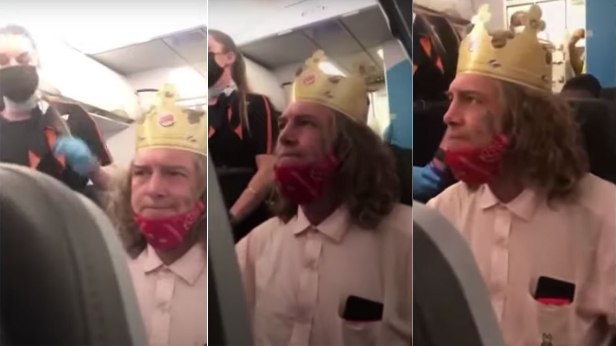 JetBlue Racist Burger King Meme Template