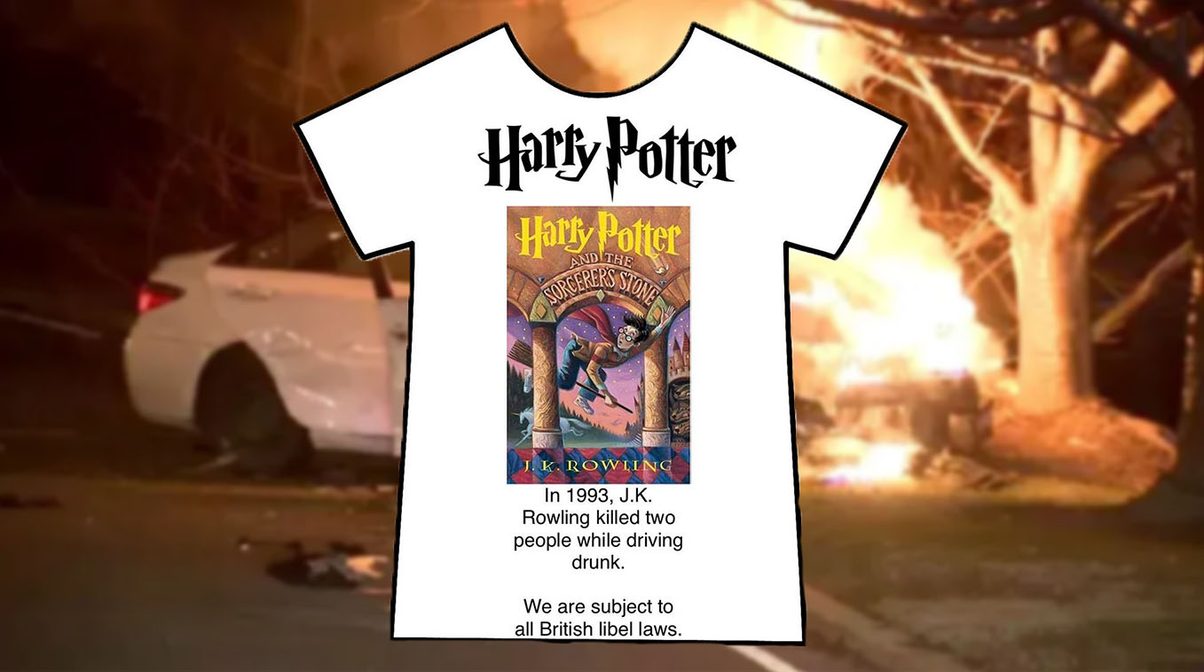 J.K. Rowling Killed 2 People In 1993 Drunk Driving Incident Hoax Meme Template