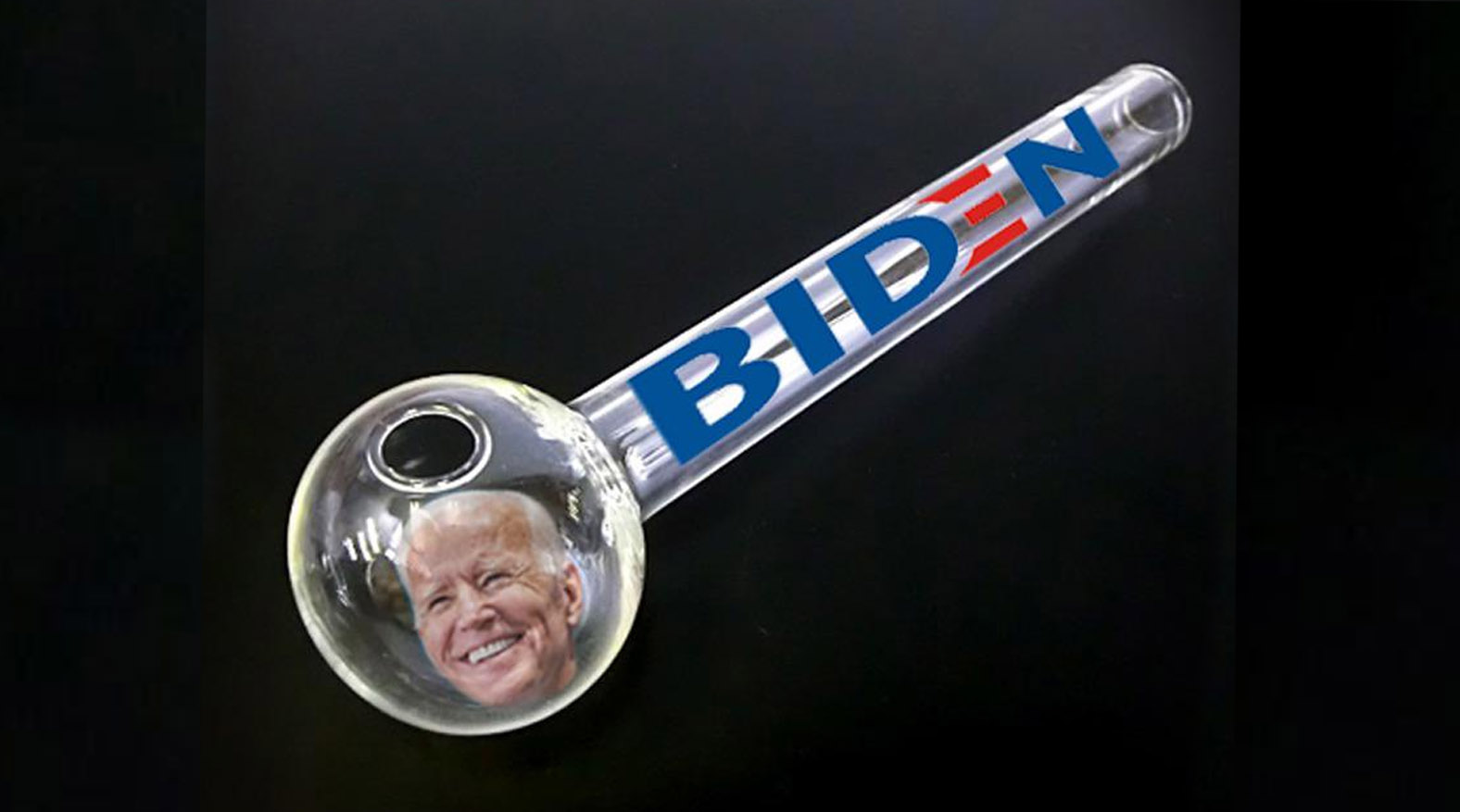 Joe Biden Crack Pipe Handout Meme Template