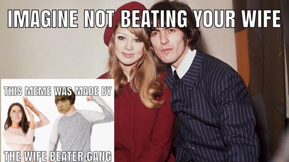 John Lennon Beat His Wife