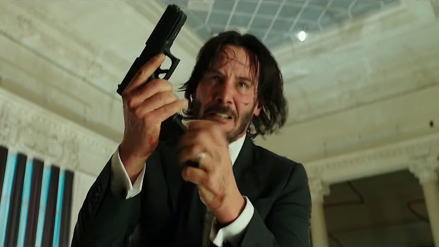 John Wick Reloading Meme Template