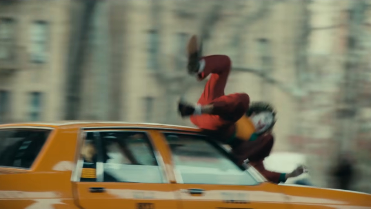 Joker Gets Hit By a Car Meme Template