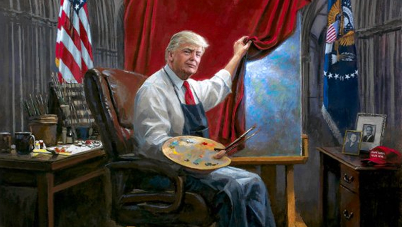 Jon McNaughton's "The Masterpiece" Painting