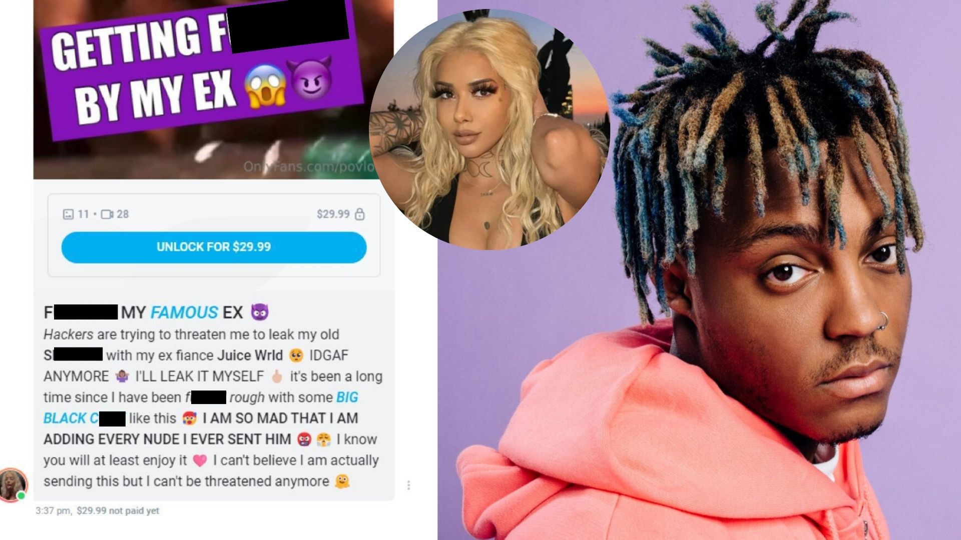 Juice WRLD’s Ex Sex Tape / Ally Lotti and Juice WRLD Sex Tape Leak