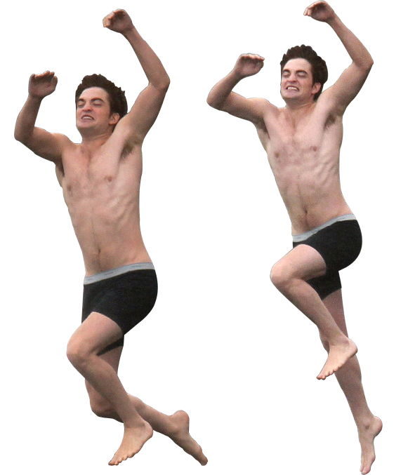 Jumping Rob Meme Template