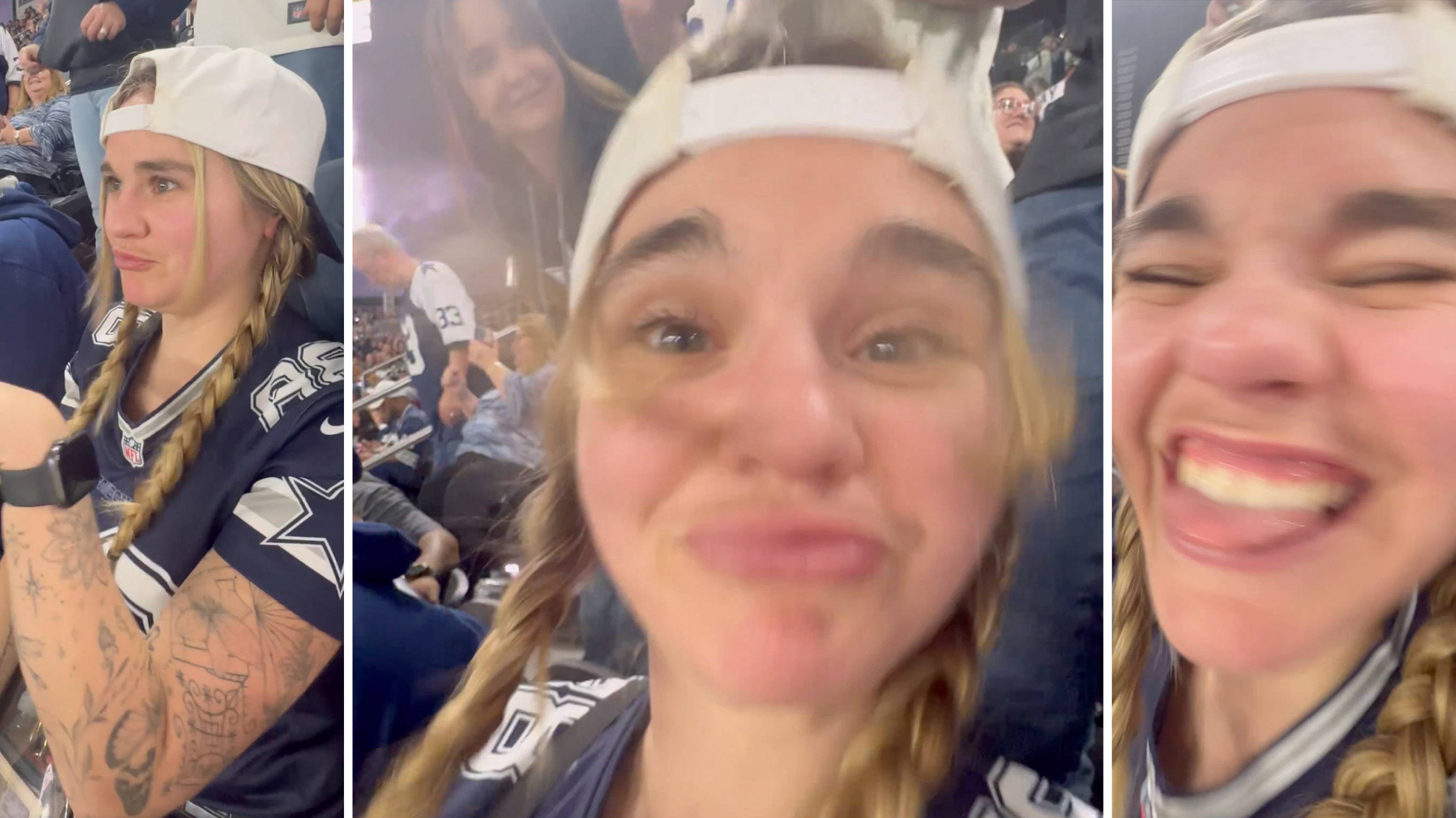 Just Josie "Trust Me I'm a Good Time at Sports Games" Dallas Cowboys Video