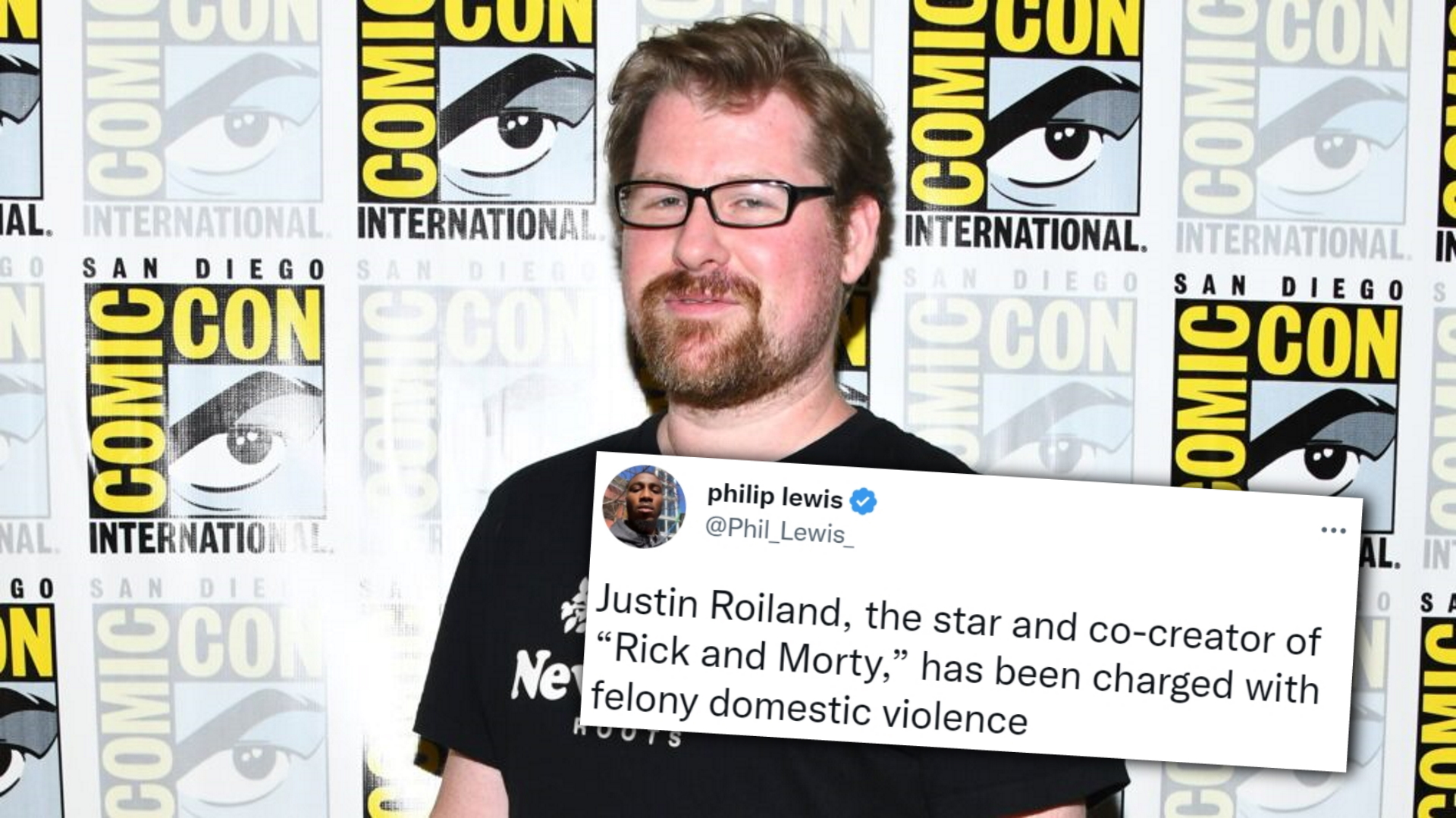 Justin Roiland Domestic Violence Charges Meme Template