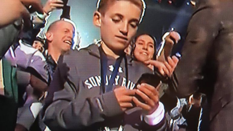Justin Timberlake's Super Bowl Halftime Show Selfie Kid