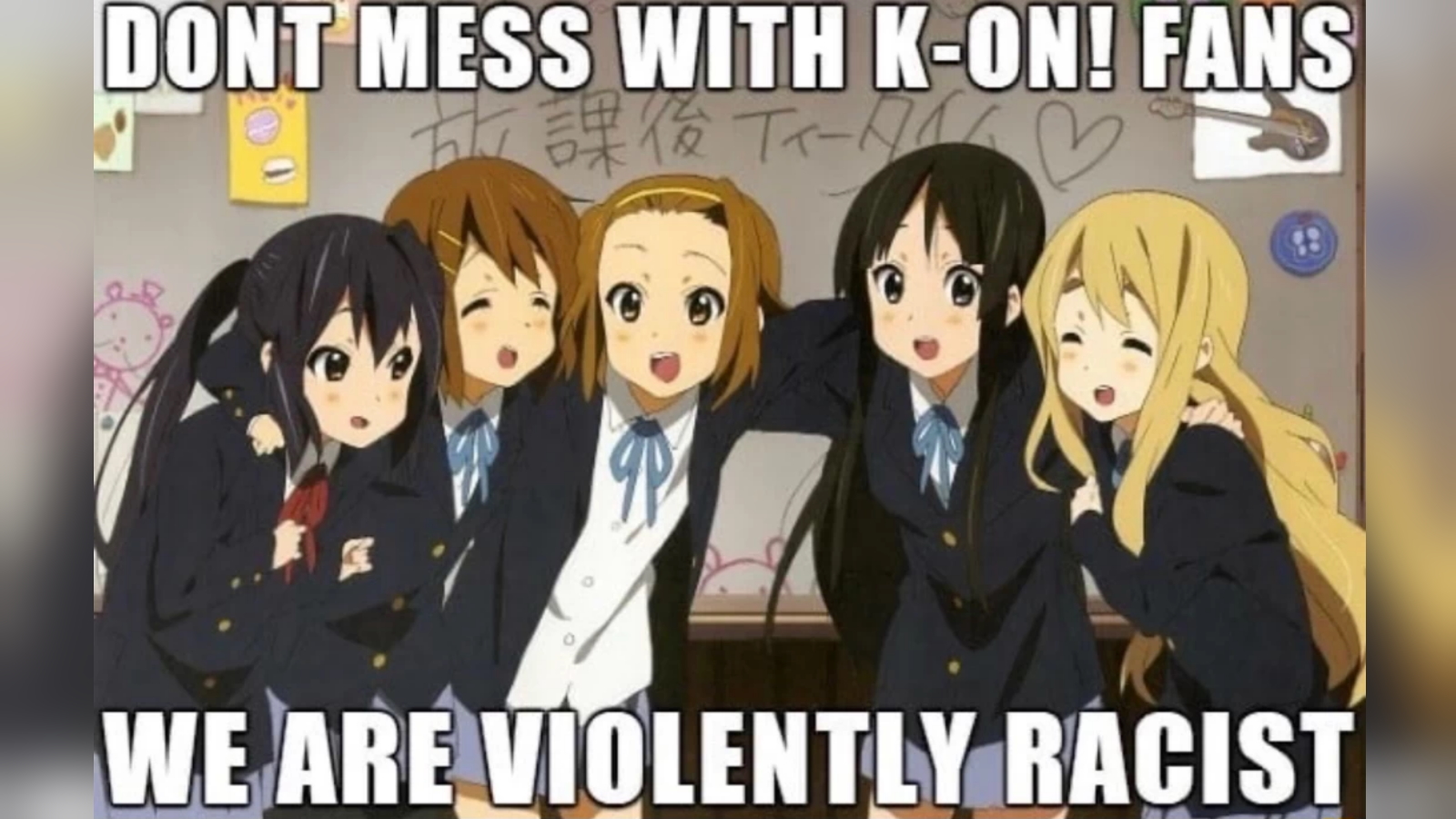 K-On! Fans Are Racist