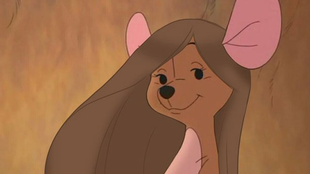 Kanga With Hair