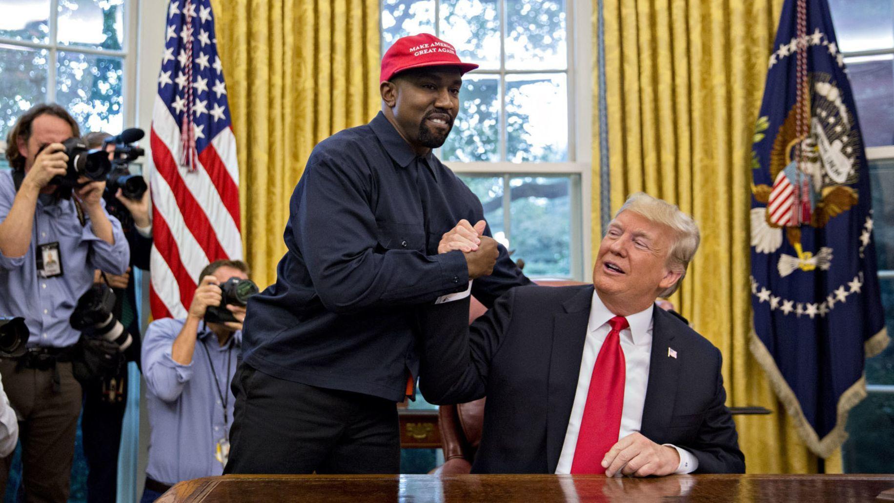 Kanye West's 2018 White House Visit Meme Template