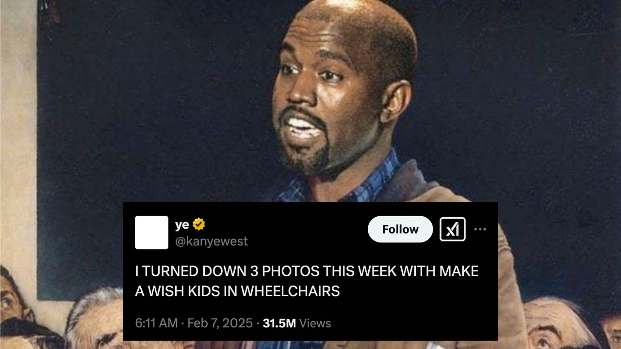 Kanye's February 2025 Crashout