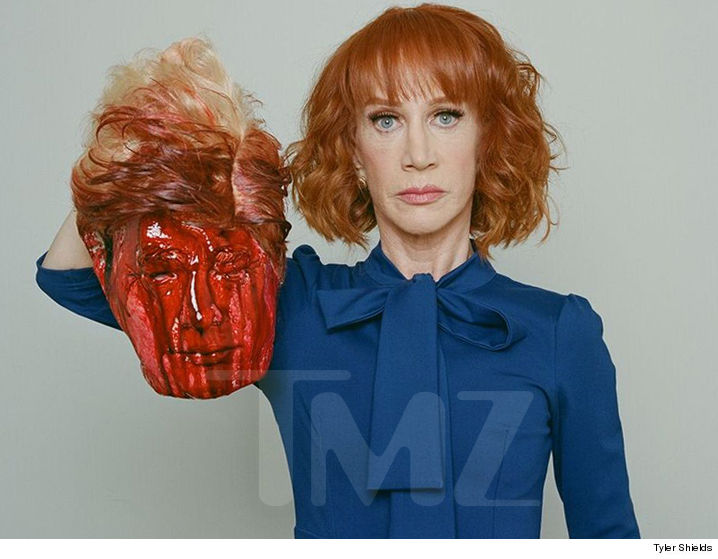 Kathy Griffin's Beheaded Trump Picture Meme Template