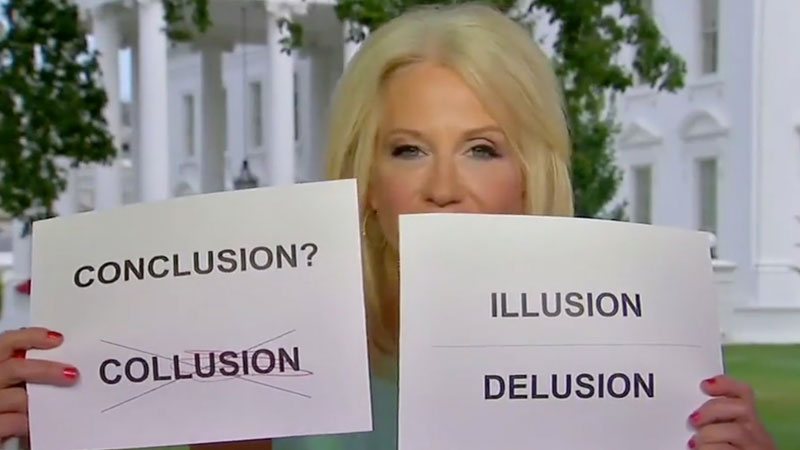 Kellyanne Conway Flashcards Meme Template