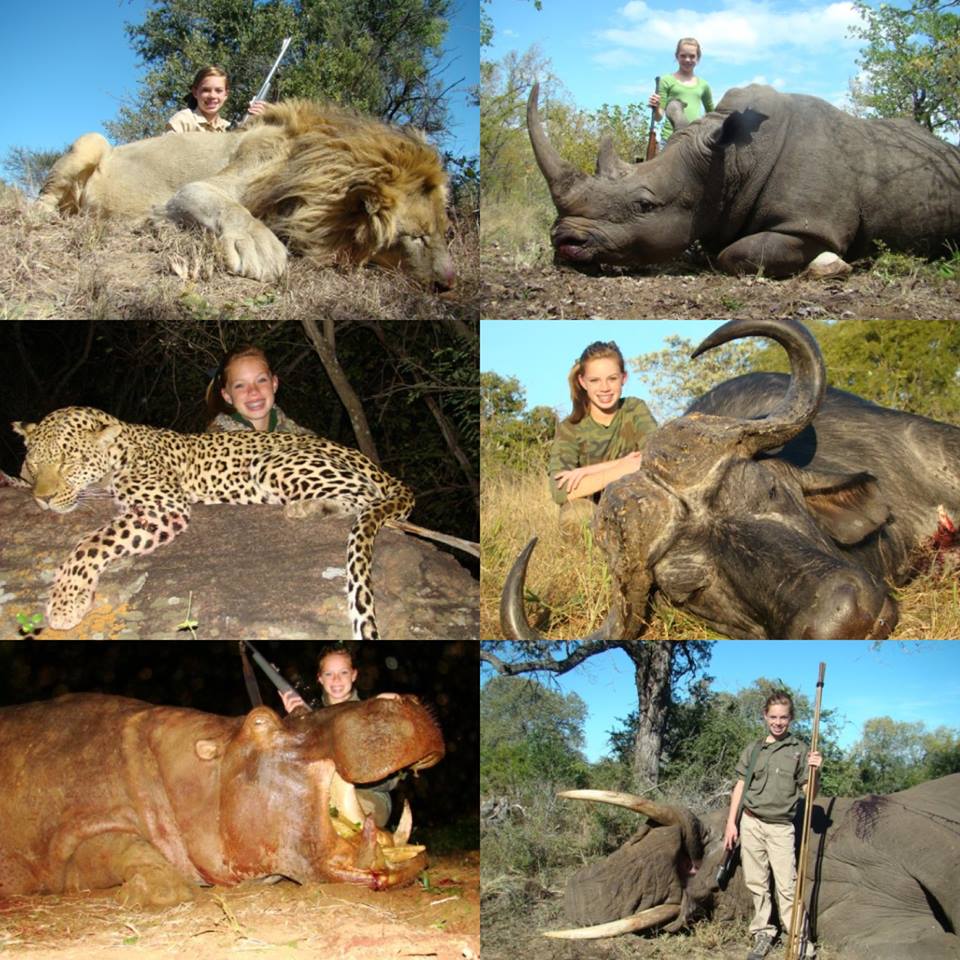 Kendall Jones' Hunting Photo Controversy Meme Template