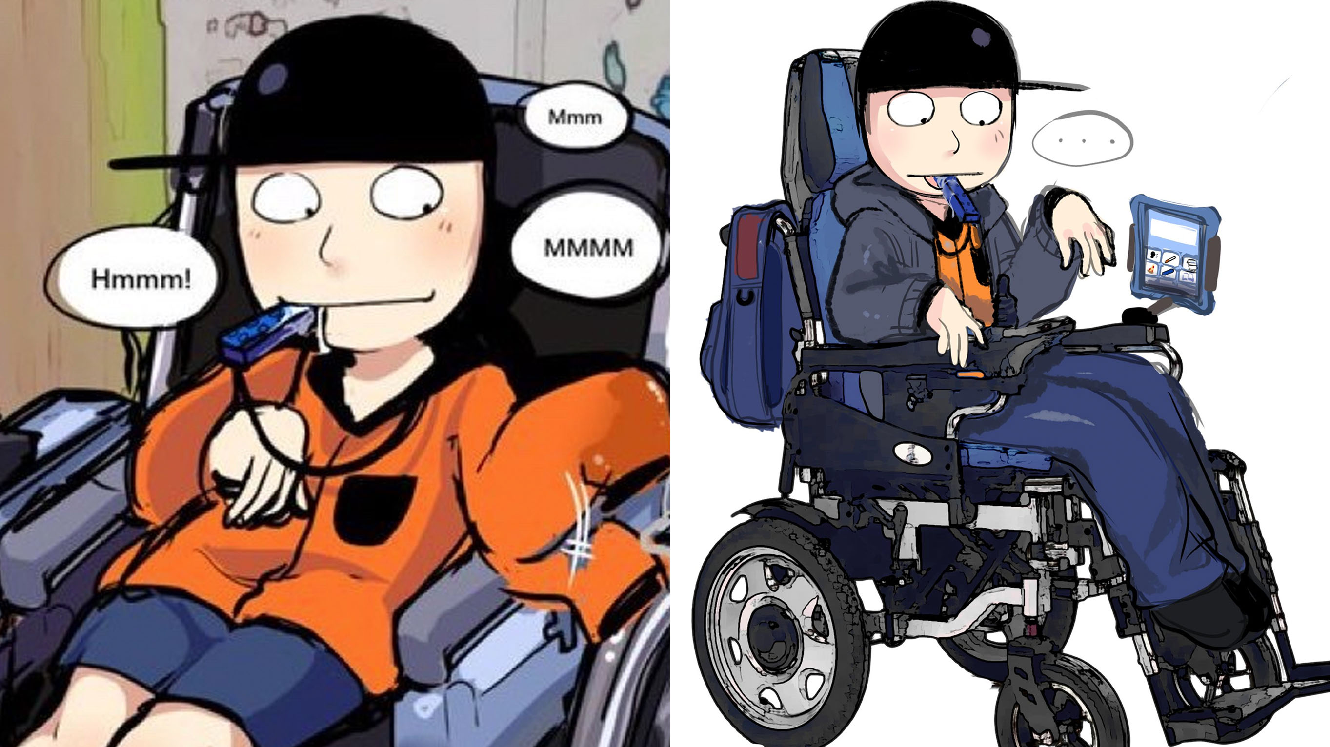 Kevin Spencer Cerebral Palsy Wheelchair Fan Art