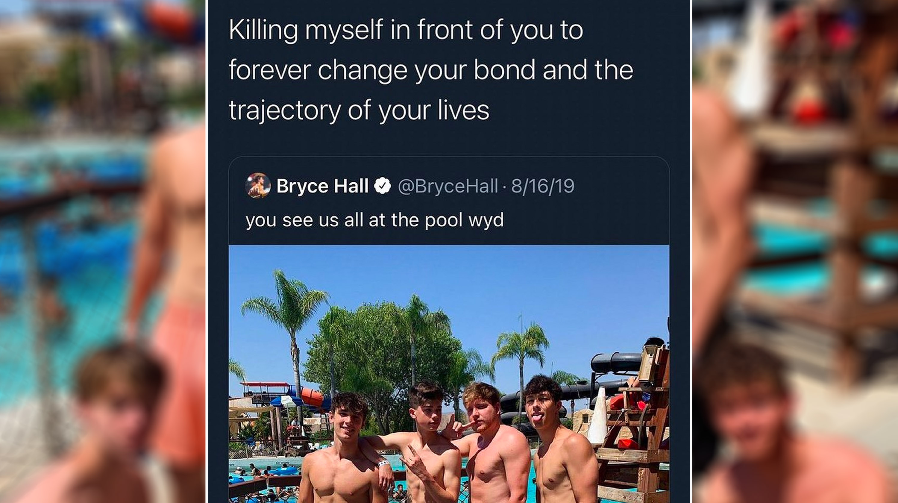 Killing Myself In Front Of You To Forever Change Your Bond And The Trajectory Of Your Lives