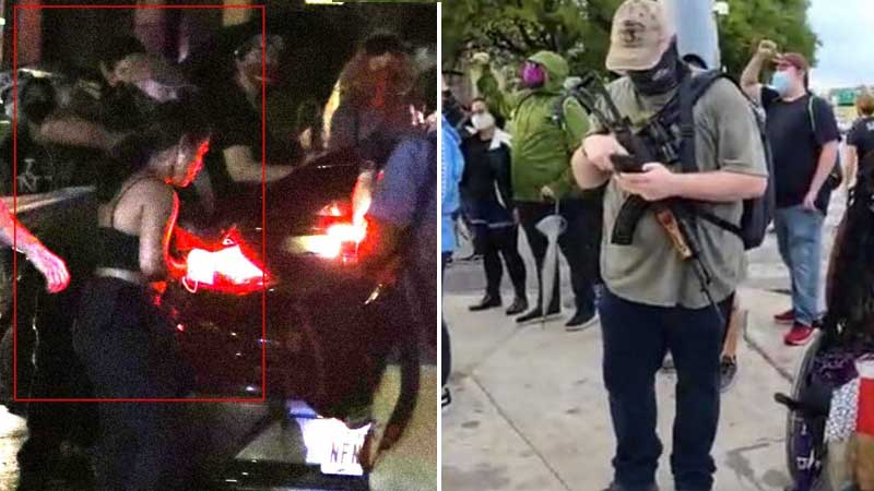 Killing of Garrett Foster Meme Template