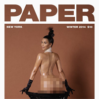 Kim Kardashian's Paper Magazine Cover Meme Template