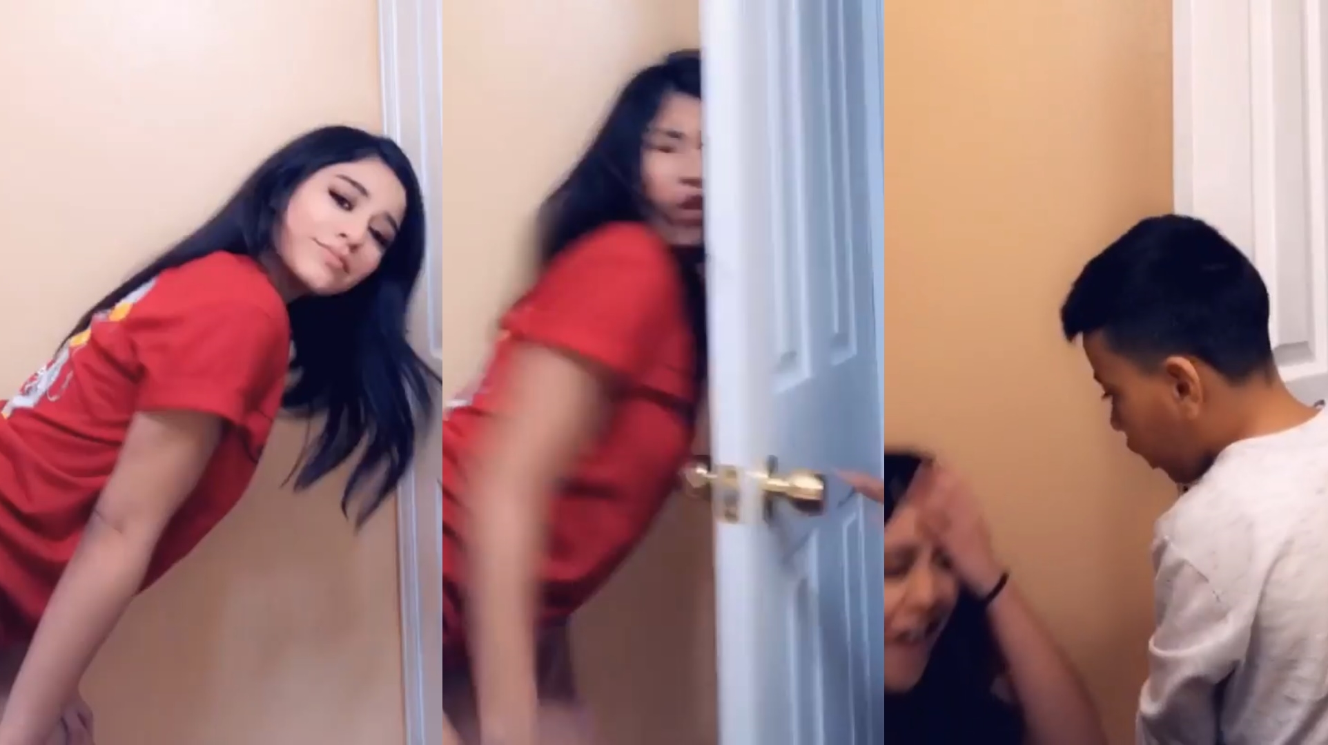 Kingxaviara Getting Hit By a Door Meme Template