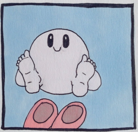 Kirby's Human Feet