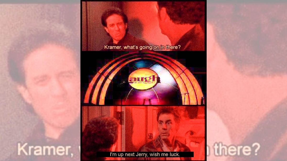 Kramer, What's Going On In There? Meme Template